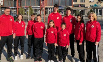 Македонската репрезентација во традиционално карате на 35. Европски шампионат