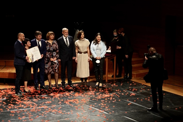 Доделени наградите „13 Ноември“ на Град Скопје