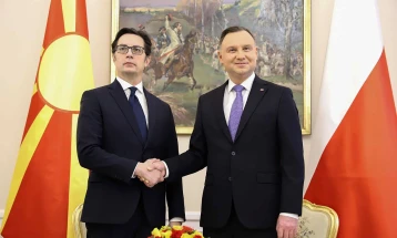 Полскиот претседател Анджеј Дуда во официјална посета на Северна Македонија