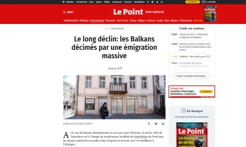Балканот десеткуван од масовната емиграција – француските медиуми го пренесуваат пишувањето на Франс Прес за масовното напуштање на Балканот