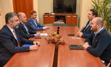 Претседателот на ТХП Енес Ибрахим на средба со мандатарот Димитар Ковачевски