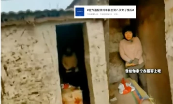 Видео од мајка со синџир околу вратот предизвика бес и шок во Кина