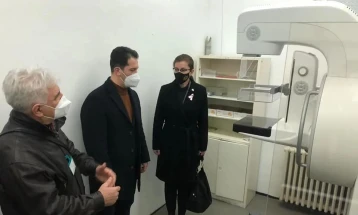 Нов мобилен мамограф за Здравствениот дом Неготино, донација од Бугарија