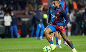 Депај поради повреда ќе го пропушти првиот натпревар на Барселона против Наполи во Лигата на Европа