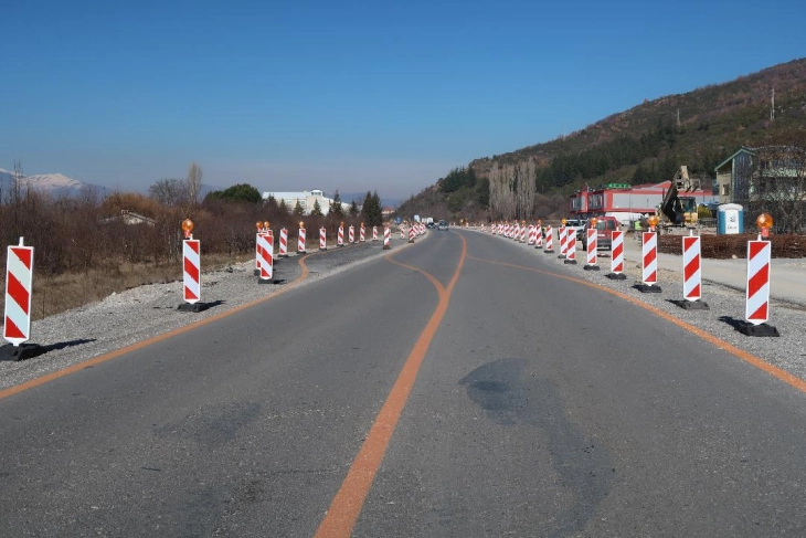 Од петок времена измена на сообраќајот на патот Подмоље - Охрид