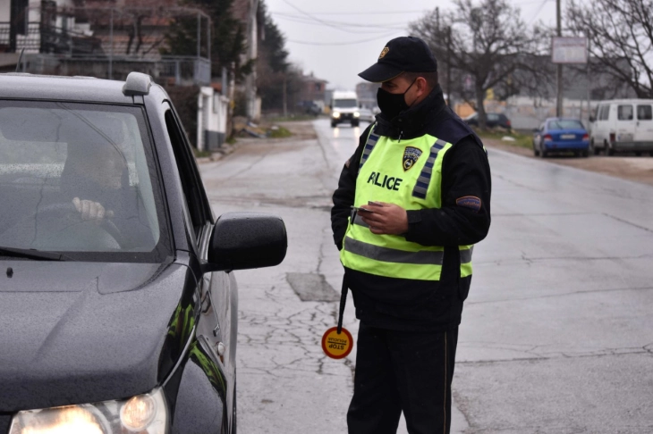 Во Скопје 189 сообраќајни прекршоци, 82 за брзо возење
