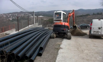 Почна изградбата на водоводната линија во штипската населба Каваклија