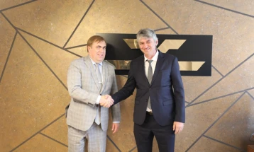 Зиадин Села на средба со новоименуваниот чешки амбасадор Јарослав Лудва