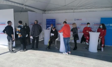 Караванот за имунизација против Ковид-19 денеска беше во Струмица