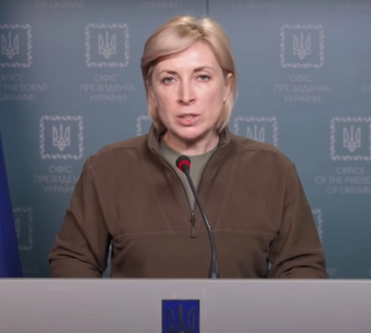 Верешчук: Во двата денешни хуманитарни коридори од Украина евакуирани 1.100 цивили