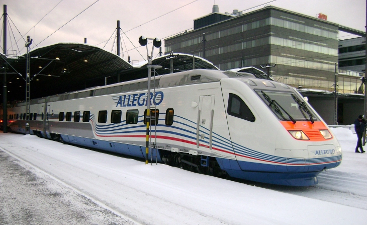 Затворена последната железничка врска меѓу Русија и ЕУ, експресниот воз „Алегро“ меѓу Санкт Петербург и Хелсинки