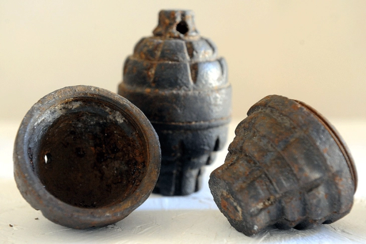 Во тетовско Одри пронајдена рачна бомба од Втората светска војна