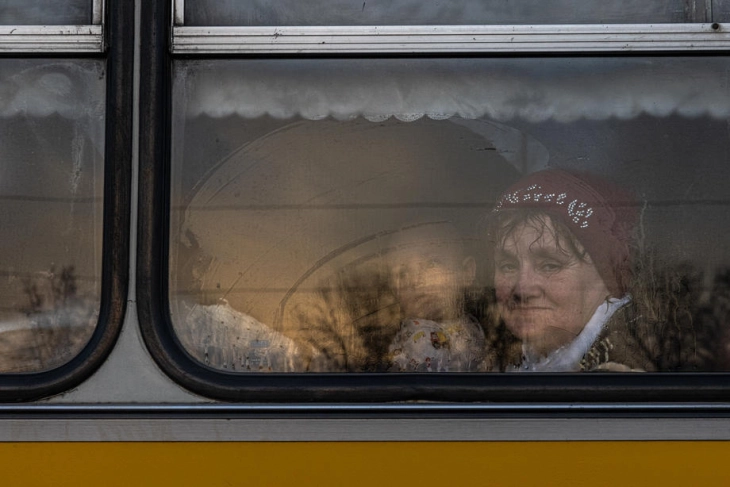 Од украинските градови денеска се евакуирани 6.266 лица