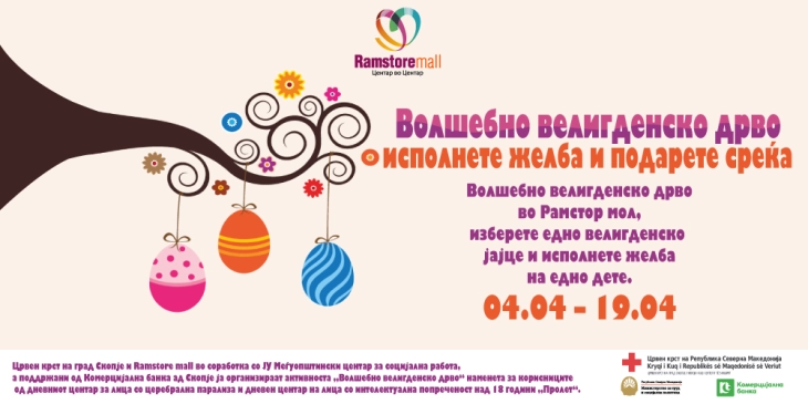 Хуманитарна акција „Волшебно велигденско дрво“