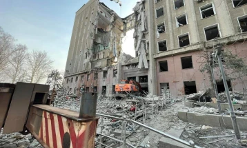 При гранатирање на градот Миколаев десет загинати и 46 повредени