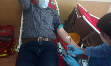 Крводарителска акција по повод Светскиот ден на здравјето во Делчево