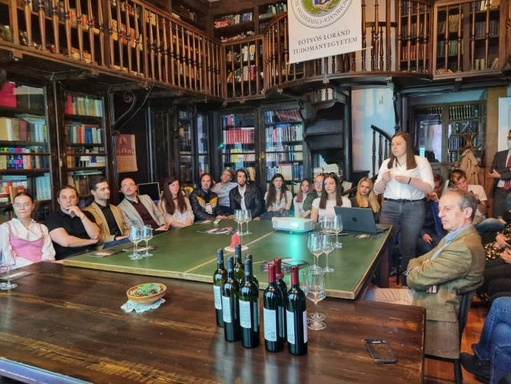 „Вина од Македонија - вовед во македонската винска култура и традиции“ во Будимпешта