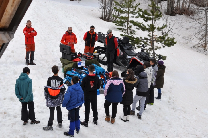 Промовирана снежна авантура на Галичица „Мобилен зимски авантуристички парк“