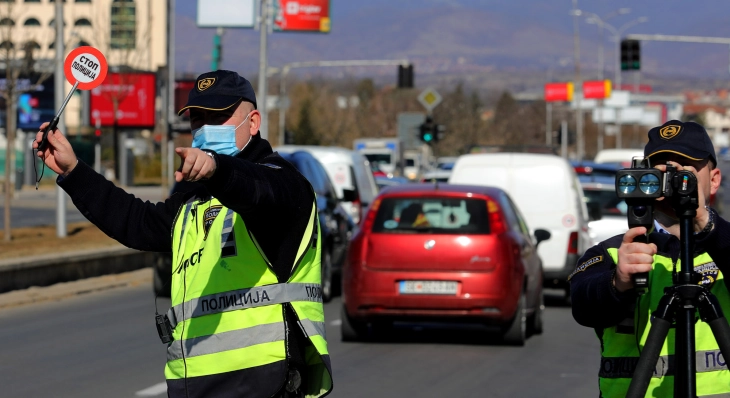 Во Велес санкционирани 41 мотоциклист