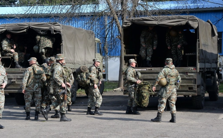 Обука на армиските единици на вежбовниот полигон и стрелиште „Стенковец“