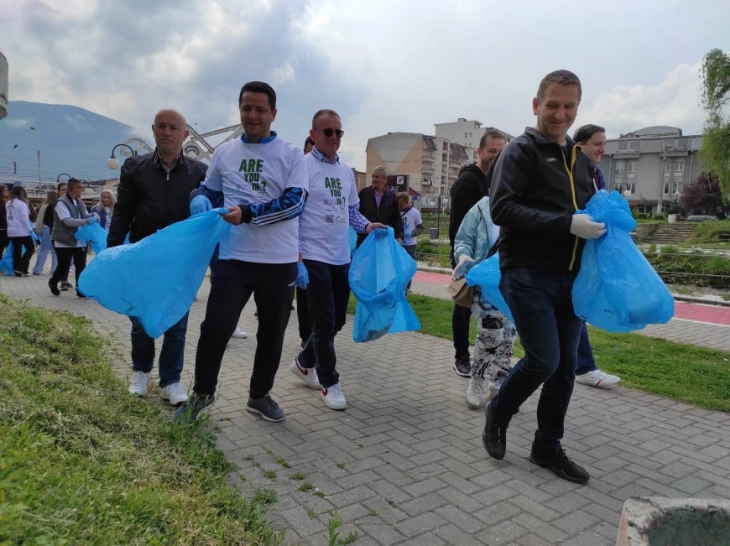 Во Гостивар започна „генералка“ за чистење на отпадот