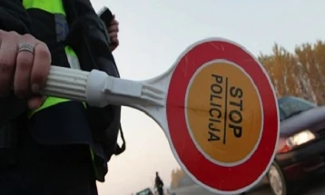 Педесет и седум санкционирани возачи на мотоцикли во Скопје
