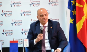 Ковачевски на Американ колеџ: Членството во ЕУ носи придобивки од секој аспект