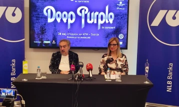 Дип Прпл на 28 мај ќе настапат во Скопје