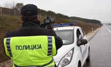 Санкционирани 108 возачи за брзо возење на територија на СВР Тетово