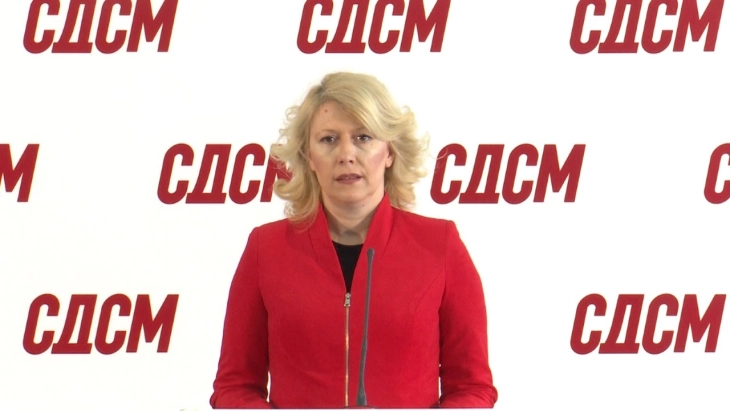 Марковска: Блокадите од ВМРО-ДПМНЕ нема да успеат, СДСМ ќе продолжи да работи во интерес на граѓаните