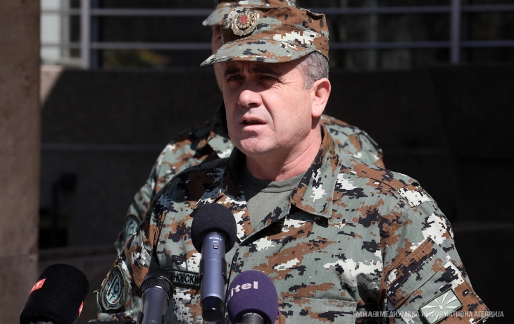 Началникот на Генералштабот во Брисел на работни состаноци на Воениот комитет на ЕУ и НАТО  