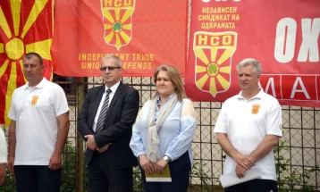 Петровска ги отвори третите по ред синдикални спортски игри на Независниот синдикат на одбраната