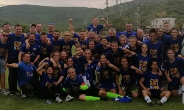 Женскиот фудбалски клуб „Љуботен“ Тетово стана првак во македонската женска фудбалска лига