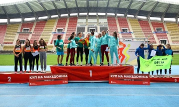 АК Куманово севкупен победник на атлетскиот Куп на Македонија