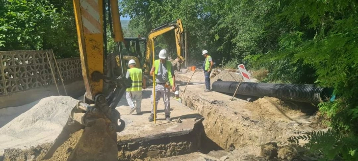 Нова водоводна линија до населба Брушани кај Тиквешко Езеро 