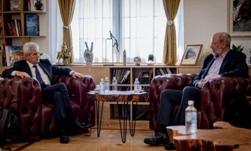 Ахмети оствари средба со директорот на ИРИ за Европа, Пол Мекарти