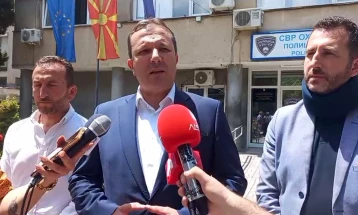 Спасовски: Безбедносната состојба во СВР Охрид е стабилна без никакви нарушувања
