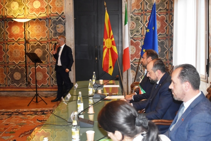 Продолжува посетата на Италија на владина делегација, градоначалници и претставници на стопанските комори од Северна Македонија
