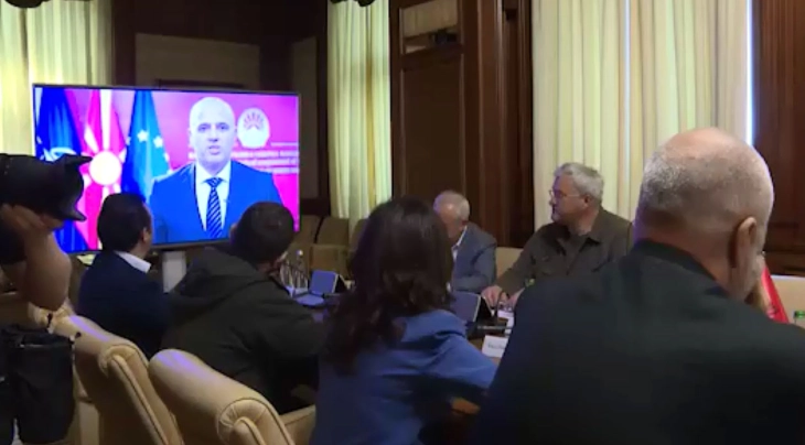 Средба во Киев на Зеленски со Абазовиќ и Рама, преку видеоврска се приклучи и Ковачевски
