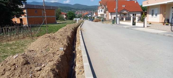 Се гради нова водоводна линија во населбата Пролет во Делчево