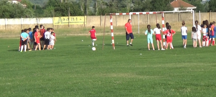Зголемен интересот за фудбал кај најмладите во Делчево