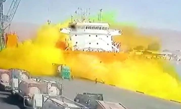 Најмалку 10 луѓе загинаа при истекување на токсичен гас во јорданското пристаниште Акаба