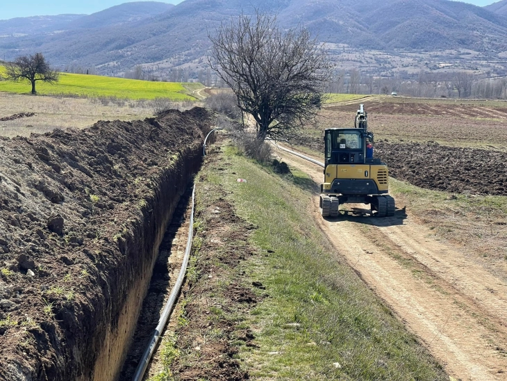 Заврши изградбата на цевководите до населените места во Општина Карбинци