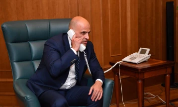 Ковачевски во телефонски разговор со Шолет: Високо ја ценам поддршката на Стејт департментот во овие клучни моменти за земјата