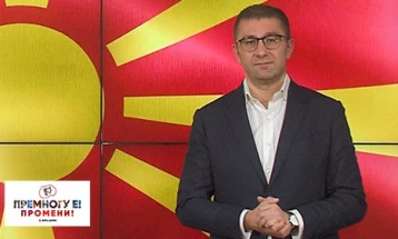 Мицкоски: ВМРО-ДПМНЕ нема да бара предвремени избори ако од Владата кажат НЕ на францускиот предлог