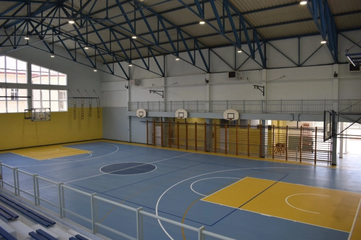 Реконструирана спортската сала во велешкото  ООУ „Св.Кирил и Методиј“