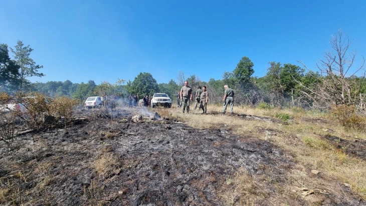Локализиран пожарот меѓу беровските села Будинарци и Митрашинци