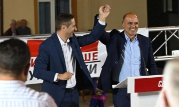 СДСМ го претстави кандидатот за градоначалник на Маврово-Ростуше