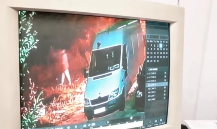Приведена жена по опожарувањето на возило во Делчево
