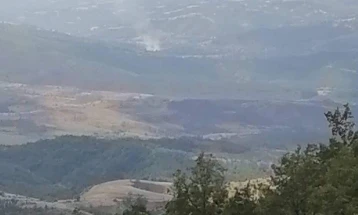 Пожар во атарот на делчевско Разловци